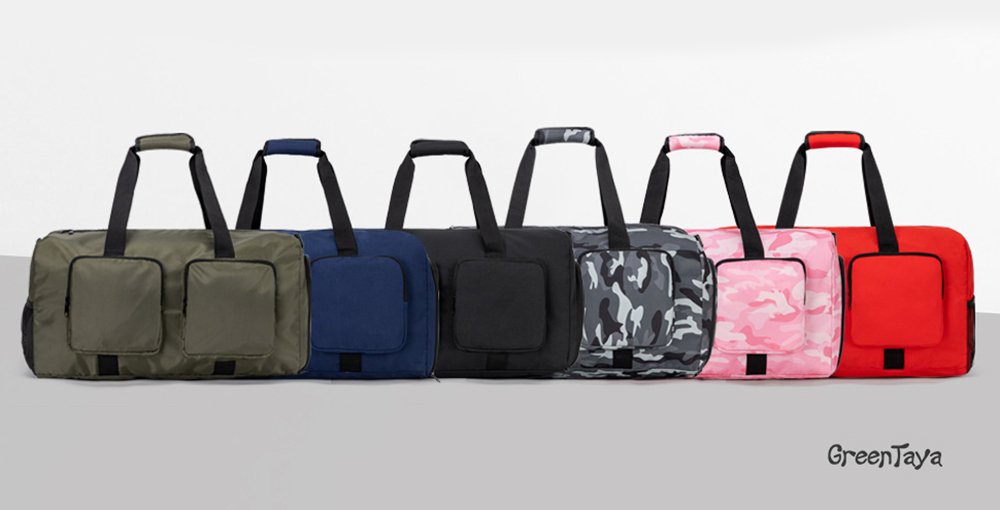 TJ00128 Simple Gym Bag Luggage Duffle