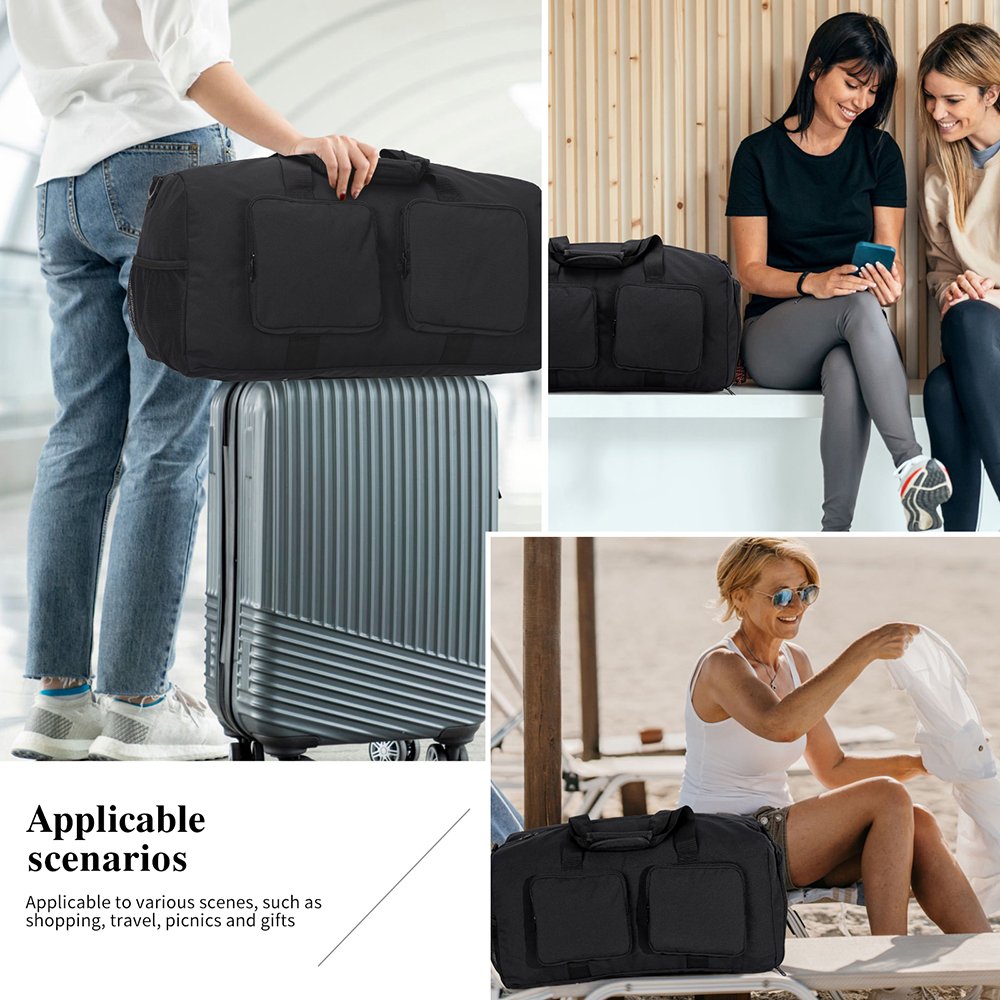 TJ00128 Simple Gym Bag Luggage Duffle