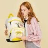 Yellow Popcorn Anime Ita School Backpack For Students