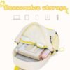 Yellow Popcorn Anime Ita School Backpack For Students