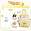 Yellow Popcorn Anime Ita School Backpack For Students