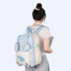 Little Conch Shell Sky Blue Display Pocket Ita Pin Display Backpack