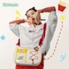 Fries Pie Bag Tote Shoulder Cross-body Bag