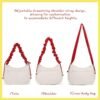 Fries Pie Bag Tote Shoulder Cross-body Bag