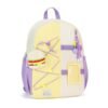 【Hamburger】Backpack Purple Yellow Cute Ita Pain Bag