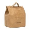 Kraft Paper Lunch Bag Customizable Keep Warm Thermal Food Handbag