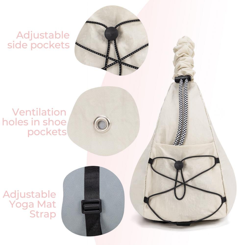 Close-up detail of a tote bag's fabric and stitching, emphasizing material quality and craftsmanship.