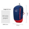 Simple Backpack Customizable Travel School Shoulders Bag