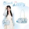 【Blue Deer】Handbag Fairy Style Gentle Girl Tote Anime Ita Bag