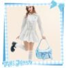 【Ocean Tangerine】Handbag Blue Anime Ita Bag Cross-body Tote Bag