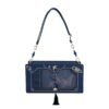 【Swallows Return】Handbag Blue Chinese Classic Style Shoulder Ita Pain Bag