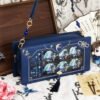 【Swallows Return】Handbag Blue Chinese Classic Style Shoulder Ita Pain Bag